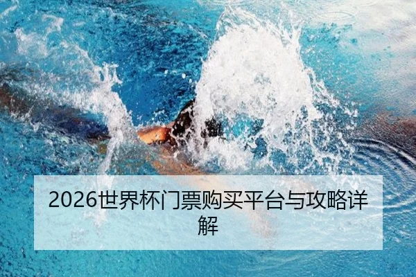 2026世界杯门票购买平台与攻略详解